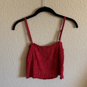 Brandy Melville Red tank top